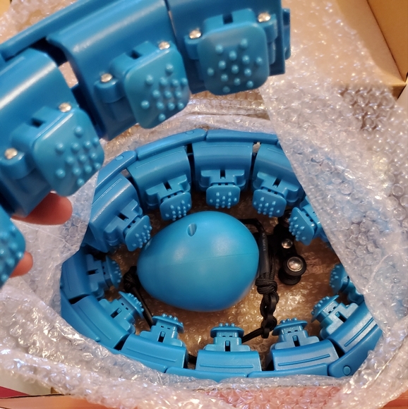 Good Fitness Companion Weighted Smart Hula Hoop - aqua blue - Picture 4 of 10